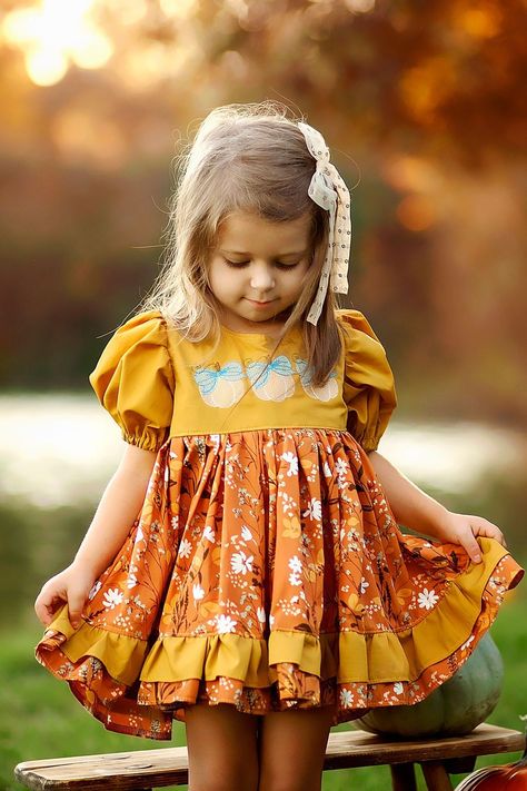 Girls Fall Floral Dress

Dress your little girl in this stylish and comfortable floral dress for fall. Perfect for any occasion, from a day out to a special event. #girlsfallfashion #girlsdresses #falldresses

Girls Pumpkin Dress

Adorable pumpkin dress for your little girl. Perfect for Halloween or any fall event. #pumpkindress #halloween #girlsfallfashion

Girls Thanksgiving Dress

Thanksgiving dress your little girl in this Toddler Fall Dress, Peach Costume, Pumpkin Embroidery, Girls Fall Fashion, Girls Fall Dresses, Sweet Pictures, Fall Floral Dress, Play Clothes, Pumpkin Dress