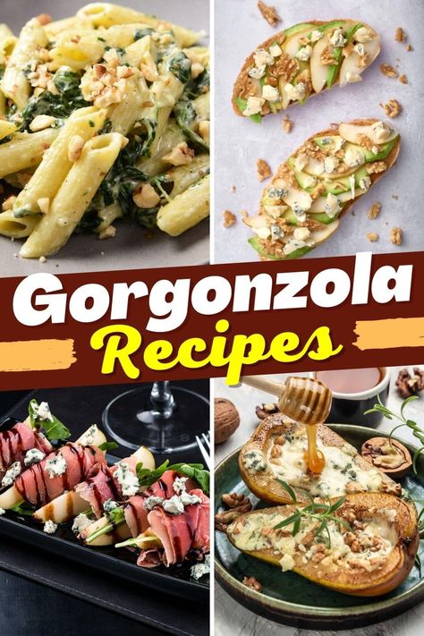 Garganzola Cheese Recipes, Gorgonzola Grilled Cheese, Gorgonzola Recipes Appetizers, Recipes Using Gorgonzola Cheese, Recipes With Gorgonzola Cheese, Recipes With Gorgonzola, Gorgonzola Cheese Recipes, Toast Restaurant, Blue Cheese Pasta