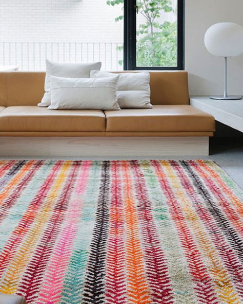 Loom Rug’s Old Yarn Wheat Rug Herringbone Rug, Rug Loom, Tapis Design, Colorful Rug, Design Studios, Carpet Colors, Design Milk, A Living Room, My New Room