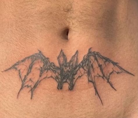 Grunge Style Tattoos, Grunge Tats, Quad Tattoo, Most Beautiful Tattoos, Hellboy Tattoo, Stunning Tattoos, Grunge Tattoo, Funky Tattoos, Bat Tattoo