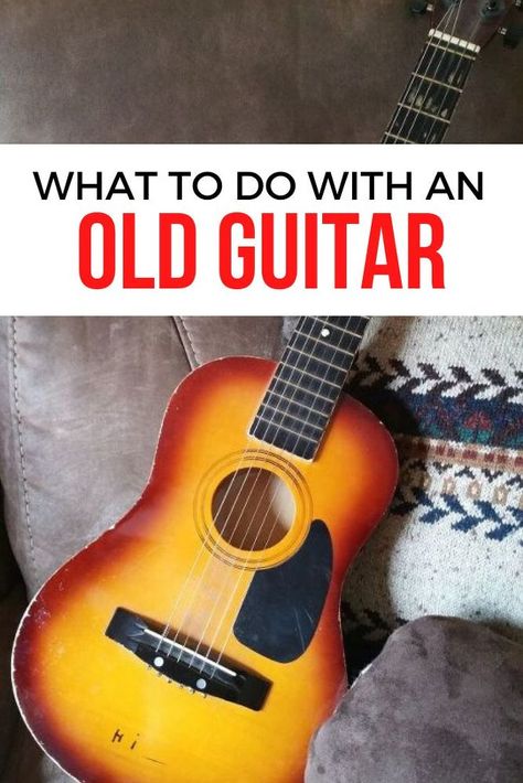 Guitar Upcycle Repurposed, Guitar Repurpose Ideas, Repurposed Guitar Ideas, Guitar Recycle Project, Recycled Guitar Craft, Decorated Guitars Diy Ideas, Diy Painted Guitar, Painting A Guitar Diy, Guitar Diy Projects