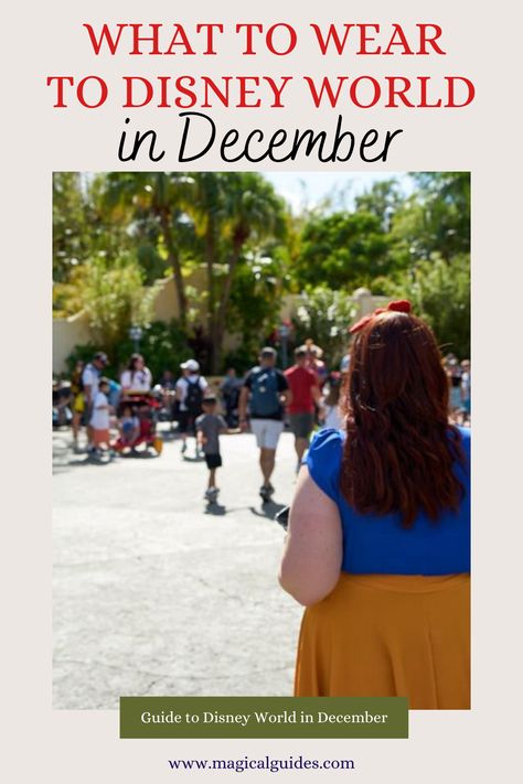 Crowd Calendars, Pros and Cons of a December trip, how to navigate Christmas time in Disney World, What to Pack in, December and What to Wear in December. Everything you need to know about Disney World at Christmas Time in December. Disney In December, Disney World In December, Disney World At Christmas, Wear To Disney World, What To Wear To Disney, Disney World Christmas, Very Merry Christmas Party, Disney World Outfits, Disney World Parks