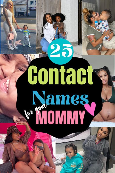 Looking for the perfect contact name for your mother? Look no further! This list has everything from classic names to more modern ones. We've got you covered whether you're looking for something traditional or something a little more unique. So, what are you waiting for? Start scrolling and find the perfect contact name for your mom today! Mother Contact Names, Names For Your Mom In Your Contacts, Contact Names For Mother, Contact Name For Mom, Mom Names For Contacts, Names To Call Your Mom, Mom Contact Names, Mom Contact Names Ideas, Contact Names For Mom