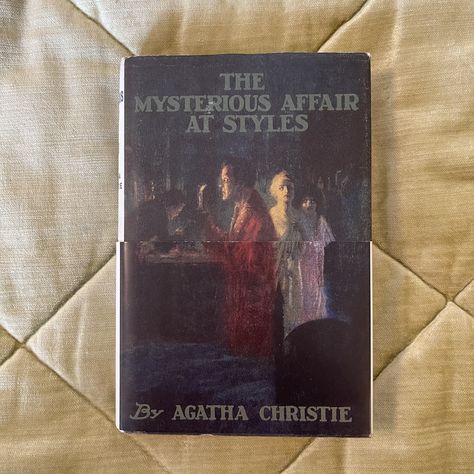 The Mysteries Affair at Styles, Facsimile Edition. The Mysterious Affair At Styles, Mysterious Affair At Styles, Agatha Christie Books, Tbr Pile, Book Recs, Season Of The Witch, Agatha Christie, Book Covers, Dream Life