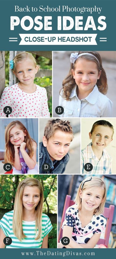 Back to School Photography Pose Ideas Headshots | first day of school photography ideas #photography School Photography Ideas, Kindergarten Photoshoot, Back To School Photos, Single Pose, Back To School Photography, Photo Tricks, Cinema Video, Back To School Pictures, Portrait Posing