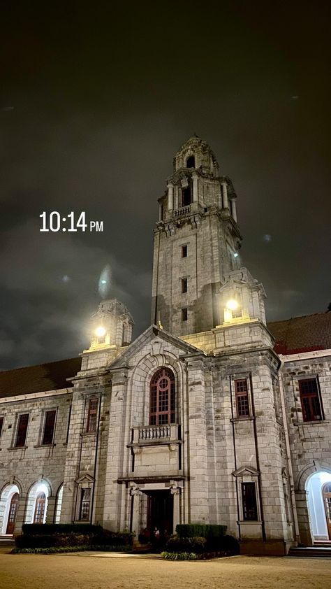 Iisc Bangalore Aesthetic, Iisc Bangalore, Bengaluru City, University Inspiration, Campus Aesthetic, City View Night, Academic Goals, Medical School Motivation, Dream Vision Board