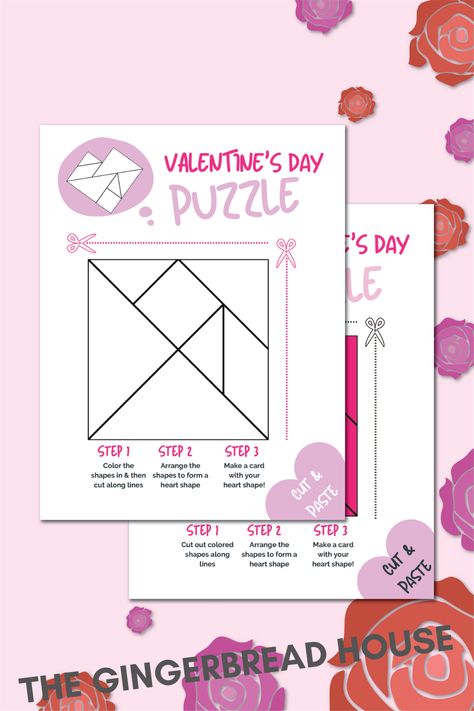 Valentine Stem Activities, Valentine Stem, Blue Binder, Stem Activity For Kids, Valentines Puzzles, Holiday Stem, February Crafts, Stem Activity, Valentine's Day Crafts For Kids