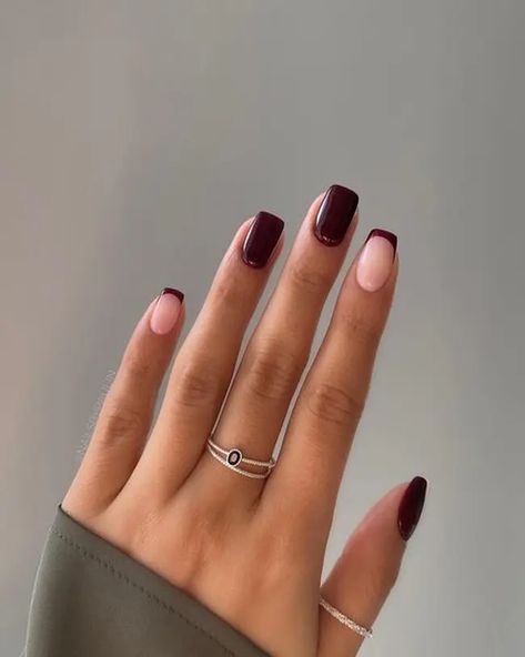 Easy and Simple: 26 Fall Nails Ideas Fall Trendy Nails 2024, Fall 2024 Dip Nails, Cute November Nails Simple, Fall Powder Dip Nail Ideas 2024, Minimalist Nail Design Simple, Full Nail Color Ideas, November Nails Fall Dip, Trending Fall Nail Colors 2024, Cute Nails For Fall Simple