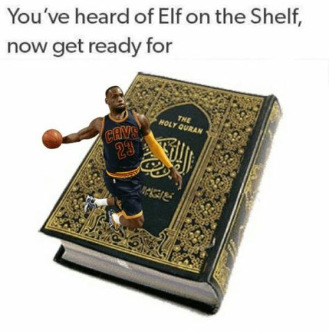 You've heard of Elf on a Shelf, now get ready for Michael on a bible You Heard Of Elf On The Shelf, Youve Heard Of Elf On A Shelf, You've Heard Of Elf On A Shelf, Elf On A Shelf, Cute Potato, Dimension 20, The Quran, Funny As Hell, Watch New