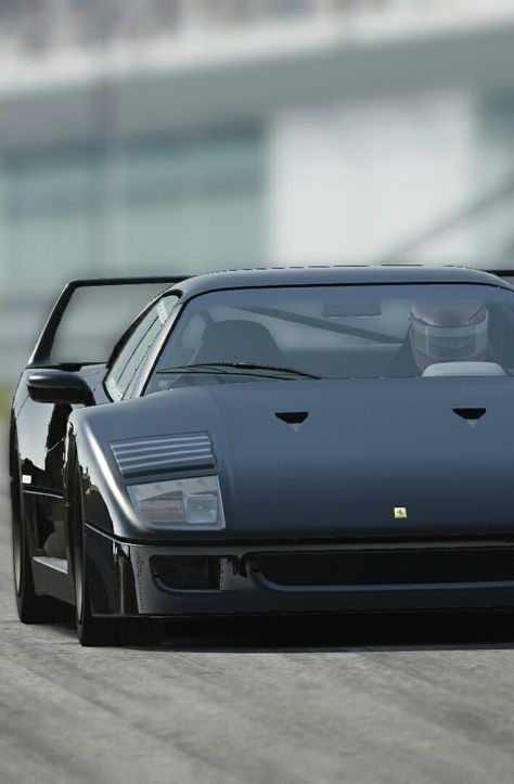 Ferrari F40 Wallpapers, Ferrari F40 Black, F40 Black, Jdm Wallpaper, Drifting Cars, Ferrari F40, Classy Cars, Fancy Cars, Pretty Cars