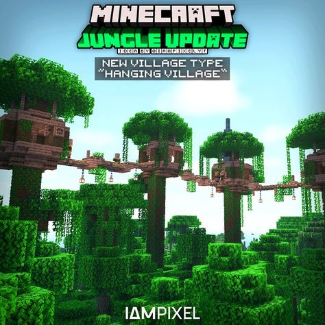 ☝🏼 Tap this picture for Full Trailer! ☝🏼 Minecraft Jungle House, Minecraft Treehouses, Minecraft Castle Blueprints, Minecraft Tree, Case Minecraft, Minecraft Redstone, Minecraft Houses Survival, Minecraft Interior Design, Minecraft House Plans