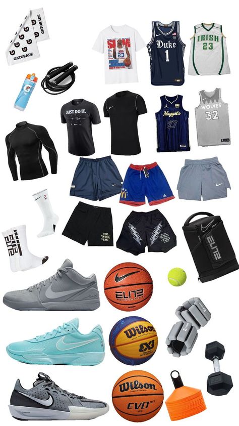 Hooping Fits, Basketball Swag, Casual Athletic Outfits, Basketball Drip, Basketball Fits, Basketball Outfits, Basketball Bag, Best Online Clothing Stores, Gym Outfit Men