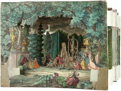 Theater Diorama, Croquet Court, Paper Theater, Old Fashioned Toys, Victorian Toys, Paper Theatre, Merry Christmas Baby, Toy Theatre, Fairies Dancing