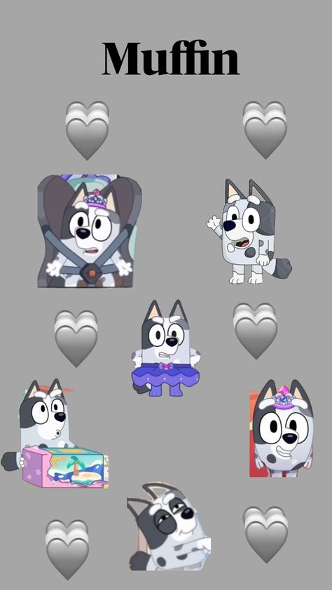 #muffin #bluey #cute #followme￼ Muffin Bluey, Cupcake Muffins, Having A Crush, Create Collage, 3rd Birthday, Spirit Animal, Creative Play, Bingo, The Cutest