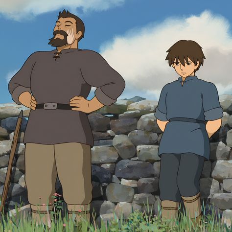 𝒕�𝒂𝒍𝒆𝒔 𝒇𝒓𝒐𝒎 𝒆𝒂𝒓𝒕𝒉𝒔𝒆𝒂 Tales Of The Earthsea, Tales From Earthsea Fanart, Sparrowhawk Earthsea, Ghibli Artstyle, Tales Of Earthsea, Ghibli Outfits, Environmental Reference, Fantasy Cartoon, Tales From Earthsea