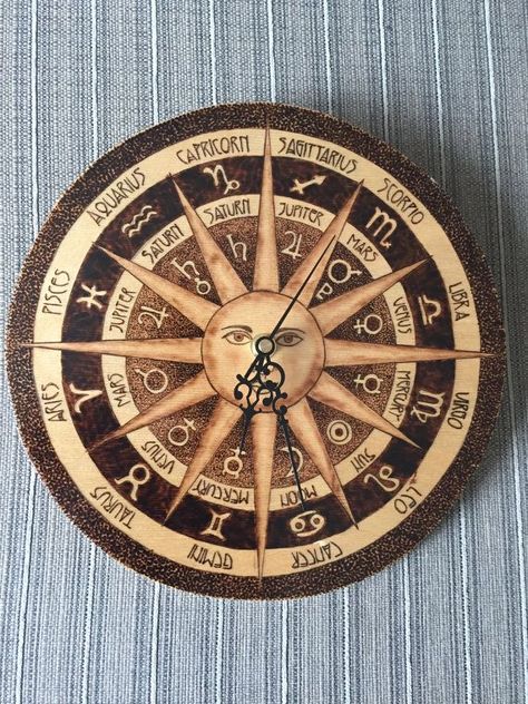 Pyrography Designs, Wood Burning Stencils, Wood Burn Designs, Pyrography Patterns, Woodburning Projects, Pyrography Art, Zodiac Designs, Wood Burning Crafts, Wood Burning Patterns