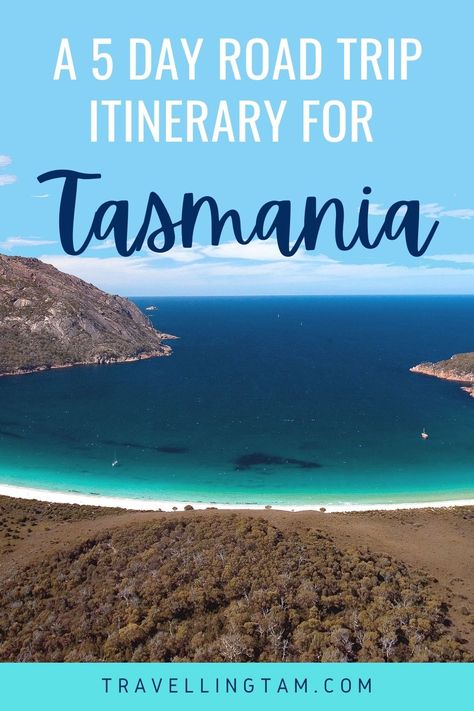 A road trip is undoubtedly the best way to see Tasmania, and a 5 day Tasmania road trip is the perfect way to get an introduction into the different elements of this incredible Australina state. Here's a 5 day itinerary suitable for outdoor enthusiasts to ensure you don't miss the highlights. Tasmania Road Trip, Tasmania Travel, Amazing Places To Visit, Australia Itinerary, Australia Backpacking, East Coast Road Trip, Oceania Travel, Tasmania Australia, Family Road Trips