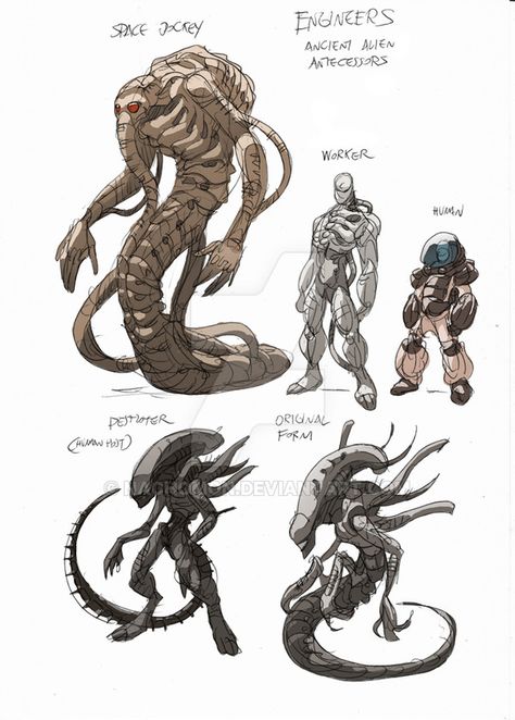 Alien 5 Concept Art, Alien Creature Design, Failed Test, Alien Monsters, Prometheus Movie, Alien Artwork, Fast Life, Movie Plot, Arte Alien