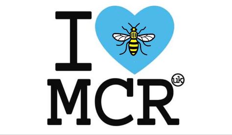 I love Manchester #mcfc #manchesterstrong #manc #bee #manchesterbee I Love Manchester, Manchester Bee, Midland Hotel, Manchester City Football Club, Manchester England, Salford, Past Present Future, My Town, Manchester City