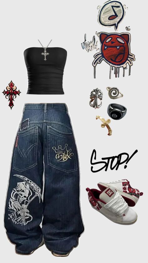 Unlock the ultimate Y2K vintage skater vibe with these trendy outfits! Dive into retro fashion with baggy jeans, graphic tees, and chunky sneakers. Perfect for a nostalgic skate park session or casual street style. #Y2KFashion #VintageSkater #RetroStyle #SkaterOutfits #2000sFashion #BaggyJeans #GraphicTees #ChunkySneakers #SkateStyle #Streetwear #Y2KTrend #VintageClothing #SkaterGirl #SkateboardFashion #ThrowbackFashion #NostalgicStyle #Y2KVibes #Early2000sFashion #SkaterAesthetic #Y2KOutfits Y2k Outfits Aesthetic, Y2k Street Style, Skater Outfit, Street Style Outfits Casual, Vintage Skater, Estilo Emo, Outfit Inspo Casual, Y2k Vintage, Foto Ideas Instagram