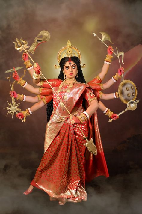 Devi Adyashakti Amba Mataji Images, Shiv Linga, Durgamma Photos, Hindu Goddesses, Durga Mata, Indian Goddess Kali, Photoshop Hair, Durga Kali, Ganpati Bappa Photo