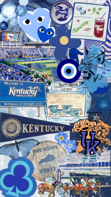 Cats by 90 Kentucky Aesthetic, Phone Background, University Of Kentucky, Kentucky Wildcats, Homescreen Wallpaper, Mint Julep, Big Blue, Wild Cats, Your Aesthetic