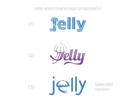 jelly by Peter Vasvari Jelly Logo Design, Sports Brand Logos, Boho Branding, Logo Redesign, Logo Collection, Sports Brands, Identity Logo, Cool Logo, Identity Design