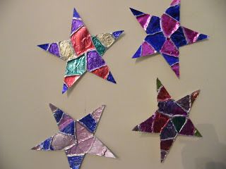 DIY Tin Foil Stars, Paper Activities, Father Abraham, Abraham And Sarah, Bible Story Crafts, Bible Crafts For Kids, Sunday School Activities, Vbs Crafts, Stars Craft