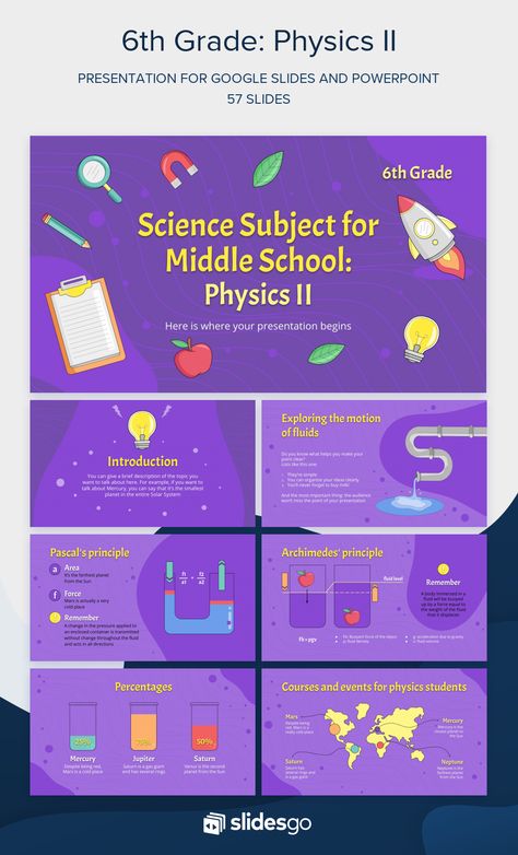 Your physics lessons will come to life with this funny template for Google Slides and PowerPoint. Education can always be fun! Physics Presentation Design, Physics Powerpoint Template, Physics Presentation, Powerpoint Education, Science Subject, Science Powerpoint, Mẫu Power Point, Physics Lessons, Ppt Template Design