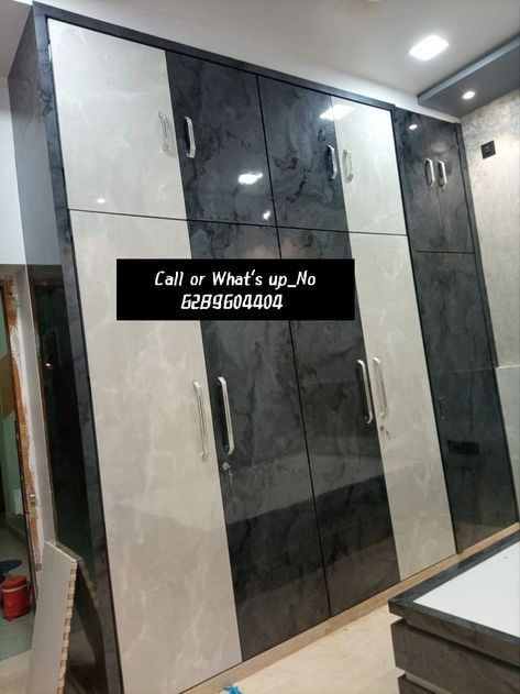 STAR🌟FURNITURE (Customized & Manufacturing Company) More information call or What's up_No 6289604404. Cupboard Mica Combination, Closet Ideas For Bedroom, Ward Robes, Modern Wardrobe Designs, Cupboards Design, Sliding Wardrobe Designs, Tv Cabinet Design Modern, Wardrobe Colour, Wardrobe Laminate Design