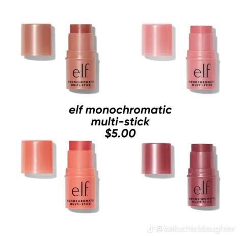 Elf Blush Stick, Elf Multi Stick, Elf Cream Blush, Elf Blush, Eyeshadow Lipstick, For Eyes, Cream Blush, Eyes Lips, Beauty Make Up