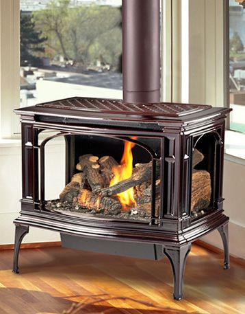 Direct Vent Gas Stove, Fireplace Wood Burning, Gas Stove Fireplace, Stove Installation, Fireplace Wood, Gas Fireplace Insert, Wood Stove Fireplace, Cast Iron Stove, Gas Stoves