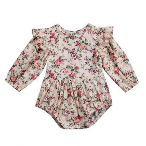 Kaitlyn Floral Bodysuit Boho Chic Fall, Infant Baby Girl, Boho Baby Girl, Boho Romper, Floral Bodysuit, Body Suit Outfits, Boho Girl