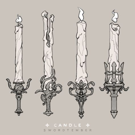 Candle Concept Art, Props Concept, Props Art, 8bit Art, صفحات التلوين, Fantasy Props, Art Manga, 캐릭터 드로잉, One Candle