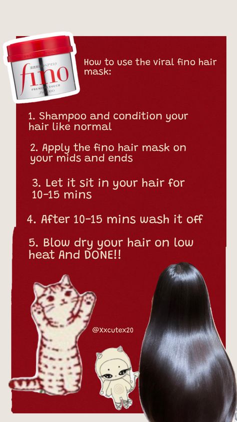 #finohairmask#fino#hairmask#tutorial Beginner Skin Care Routine, Mask Hair, Hair Mask For Damaged Hair, Hair Growing Tips, My My, Diy Beauty Recipes, Skin Care Shopping, Body Skin Care Routine, Beauty Recipe