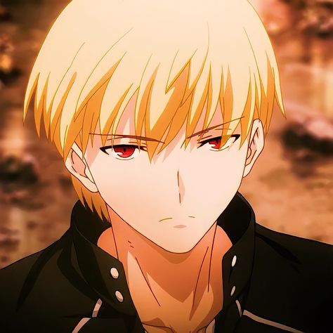 Gilgamesh Fate Pfp, Gilgamesh Fate Icon, Gilgamesh Pfp, Fate Gilgamesh, Creepy Gif, Gilgamesh Fate, Fate Stay Night Anime, Anime Sisters, Hottest Anime Characters