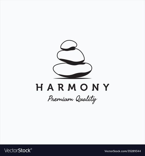 Harmony Logo Design Ideas, Stone Logo Design Ideas, Relax Logo Design, Harmony Logo Design, Massage Logo Ideas, Massage Logo Design Ideas, Stone Logo Design, Massage Therapy Logo, Calm Logo