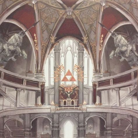 Hyrule Castle Art, Botw Hyrule Castle, Hyrule Aesthetic, Twilight Princess Aesthetic, Tom Painting, Loz Aesthetic, Castle Concept Art, Castle Concept, Hyrule Castle