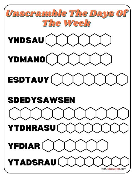 Free Days Of The Week Spelling Worksheet Check more at https://kto5education.com/free-days-of-the-week-spelling-worksheet/ Words To Spell, Memory Test, Spelling Worksheets, Kids Worksheets Printables, 2nd Grade Worksheets, Word Practice, What Day Is It, Good Presentation, Writing Worksheets