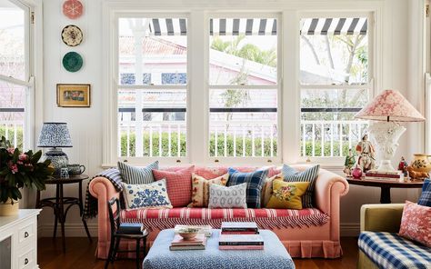 Paddington House Paddington House, Anna Spiro, Living Room Goals, Colourful Living Room, Her Book, House Interiors, Updating House, Lounge Room, House Inspo