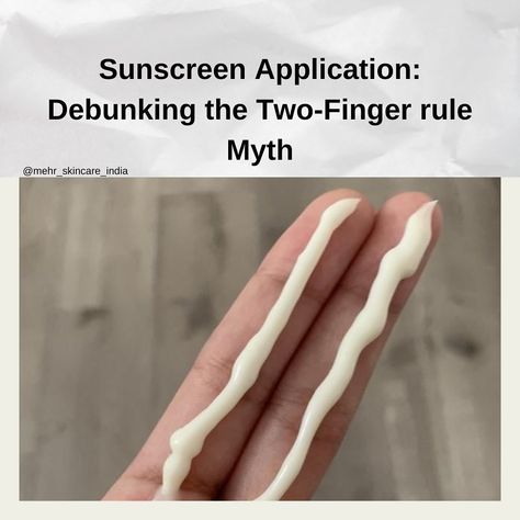 Debunking the Sunscreen Myth🔍: Turns out, the ‘two-finger rule’ isn’t just for your face! Research shows that to truly protect your entire body, you’ll need more sunscreen than you might think. Swipe to learn why proper application matters from head to toe! ☀️💦 #sunscreenfacts #skinprotectiontips #beyondtheface #FullBodyDefense #sunsmart #skinhealth #spfscience #spf30 #spf50 #mineralsunscreen #sunscreen #sunscreeneveryday Sunscreen Facts, Two Fingers, Mineral Sunscreen, Spf 50, Skin Protection, Skin Health, Sunscreen, To Learn, Two By Two