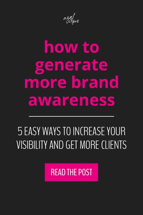 If you want to increase business visibility and boost your sales, it’s time to hone in on your brand strategy development! Head to the blog to learn 5 fresh ways to generate more brand awareness so you can focus on ways to get clients and grow your business. Ways to Get More Clients | How to Market Your Business | Finding Ideal Clients | Business Personal Branding | Brand Quotes Inspirational Brand Quotes, Brand Positioning Strategy, Brand Positioning, Get More Clients, Get Clients, Online Relationship, Awareness Quotes, Brand Visibility, Market Your Business