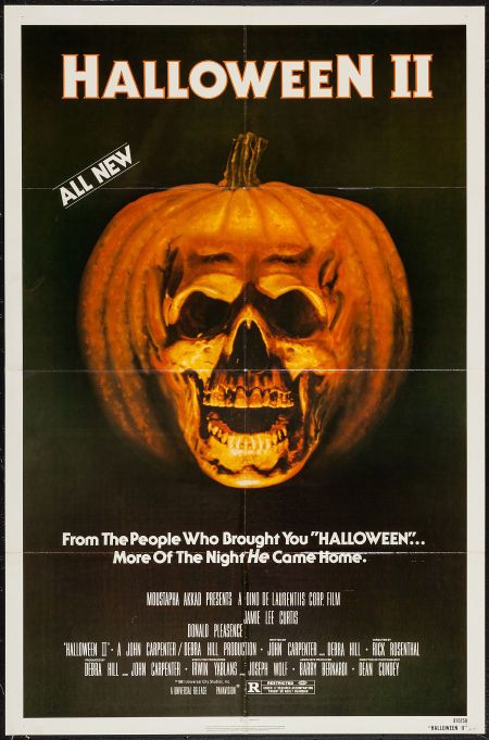 Halloween 2 1981, 1980s Horror Movies, Halloween Usa, Classic Horror Movies Posters, Donald Pleasence, Trick Or Treat Studios, Slasher Film, 80s Horror, The Boogeyman