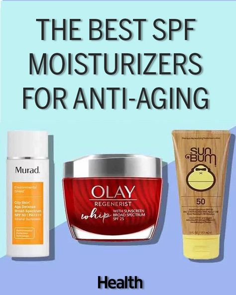 These are the best anti-aging moisturizers with SPF. For a moisturizing sunscreen for wrinkles and sun spots, see this article for the best skincare products you should buy for summer. Best Moisturizer With Spf For Face, Best Drugstore Moisturizer, Best Spf, Moisturizing Sunscreen, Best Anti Aging Creams, Anti Aging Face Cream, Top Skin Care Products, Sunscreen Moisturizer, Best Skincare Products