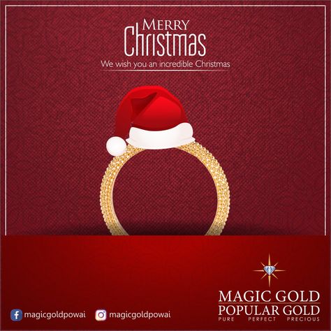 Wishing you all a Merry Christmas on this auspicious occasion. #jewellery #jewels #ornaments #magicgold #magicgoldpowai #hiranandanigardenspowaigroup #flatandflatmateshiranandanigardenpowai #powairesidents #powai #powaibusinessnetwork #setofjewellery #jewellerycollections #jewellerydesigns #necklace #jewelleryset #latestjewellerycollection #powaimagicgoldjewels #magicgoldpowaijewellery #merrychristmas #powaijewels #jewellerycollectionideas #jewellerydesignscollection Christmas Jewelry Ads, Gold Poster Design, Advertising Layout, Jewellery Ads, Christmas Posts, Instagram Graphic Design, Film Poster Design, Gold Poster, Merry Christmas Wishes