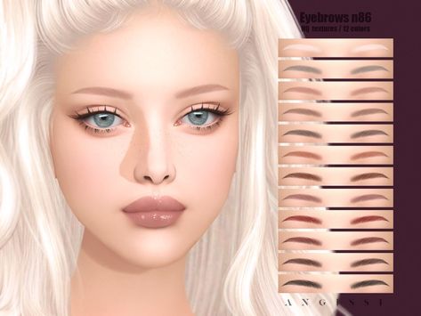 The Sims Resource - Eyebrows n86 Sims 4 Cc Eyebrows Collection, Ts4 Cc Eyebrows, Sims 4 Eyebrows Cc Alpha, The Sims 4 Eyebrows, Sims4 Eyebrows, Sims 4 Female Eyebrows, Ts4 Eyebrows, Cc Eyelashes, Sims 4 Cc Eyebrows