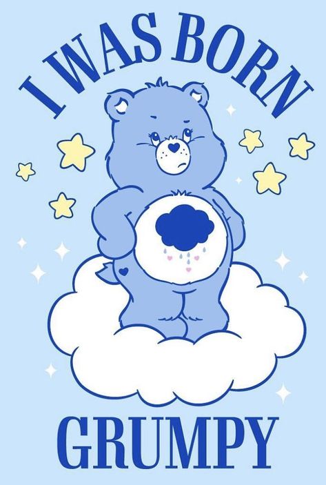 Grumpy Care Bear Wallpaper, Grumpy Bear Wallpaper, Eye Opening Quotes, Grumpy Care Bear, Looney Tunes Wallpaper, Grumpy Bear, Unique Iphone Wallpaper, Dolphin Art, Care Bears Cousins