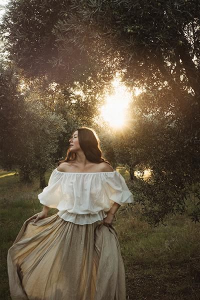 Jamie Beck, Simple Crop Top, Country Photography, Boxy Crop Top, French Classic, Provence Style, Sustainable Clothing Brands, Holiday Attire, Slow Fashion Brands