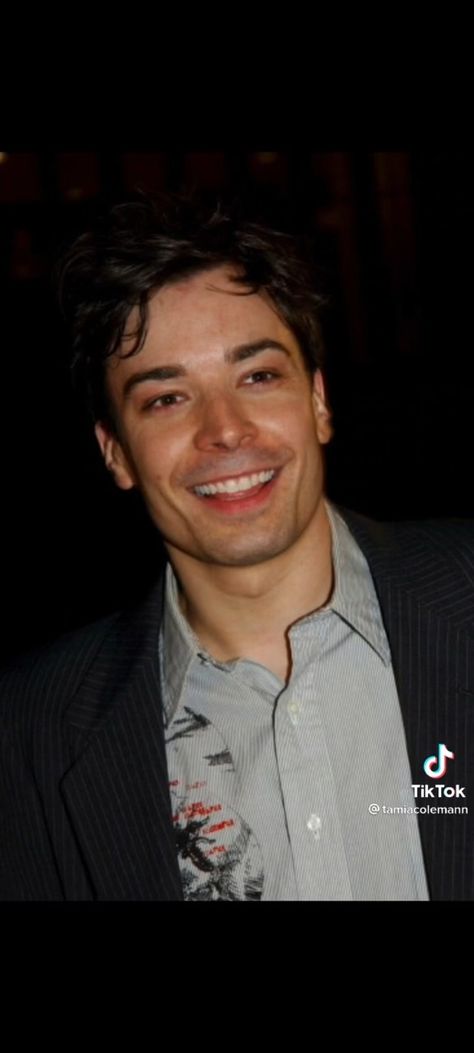 Hear Me Out People Male, Jimmy Fallon Young Photos, Hear Me Out Real People, Jimmy Fallon 90s, Young Jimmy Fallon, Too Stunned To Speak, 90s Beauty, Pretty Nose, Celebrity Men