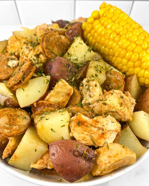 Chicken Boil, Chicken Cajun, Cajun Boil, Hamburger Casseroles Recipes, Seafood Boil Recipes, Boiled Food, Ww Points, Cajun Chicken, Instant Pot Dinner Recipes